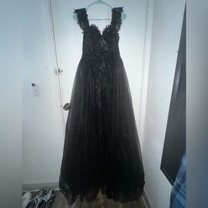 Black gown